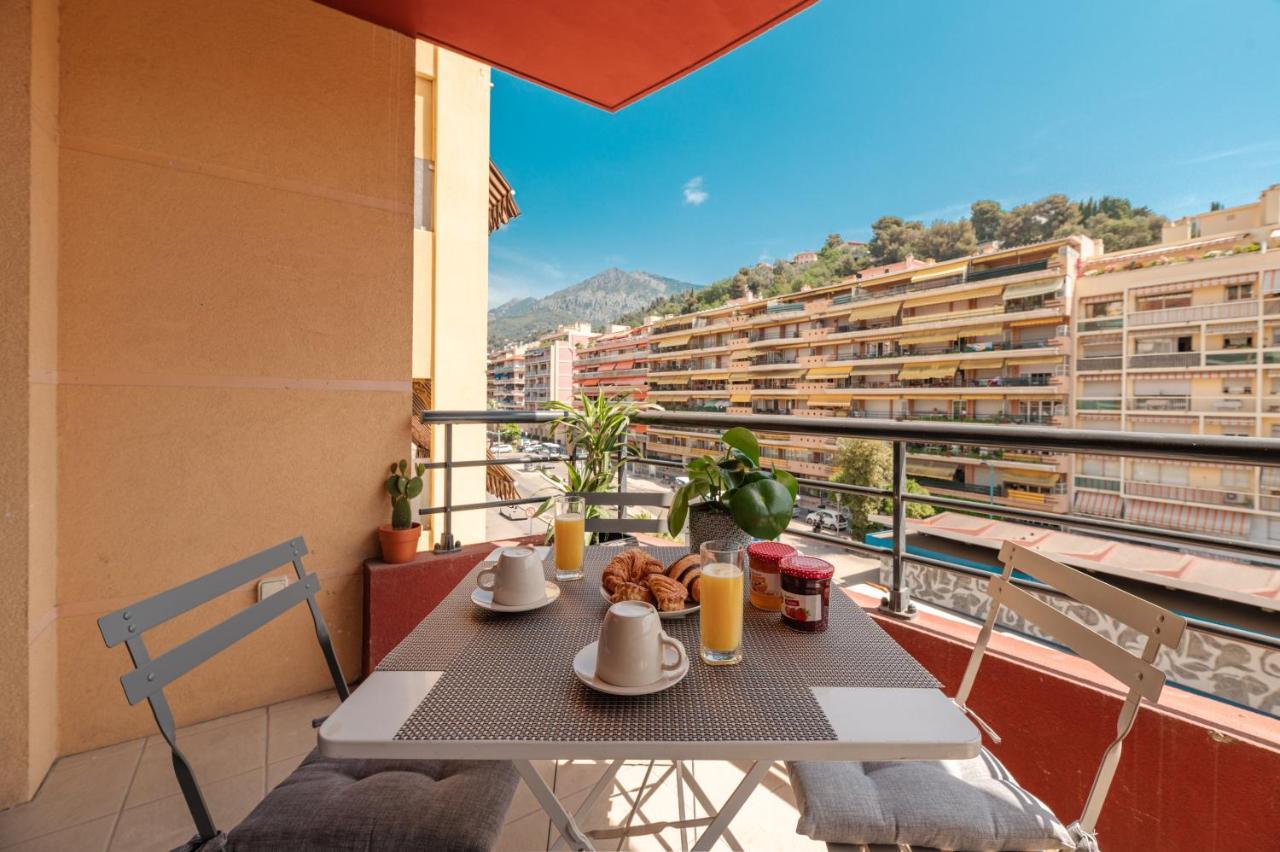 L'Alhambra, Cosy 2 Pieces Au Centre Ville De Menton Buitenkant foto